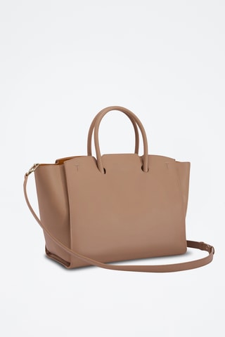 Leren Schoudertas Furla Genesi - Oudroze