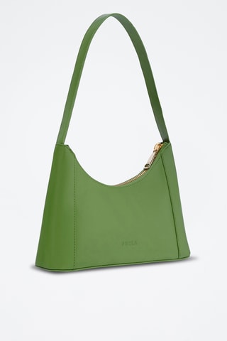 Leren Schouderhandtas Furla Diamante - Groen