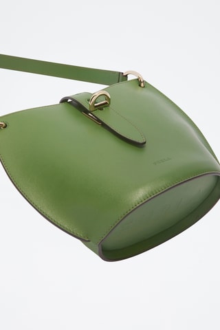 Leren Schoudertas Unica Furla - Groen