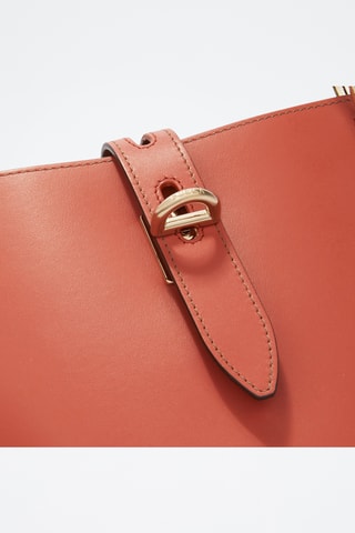 Leren Schoudertas Unica Furla - Oranje
