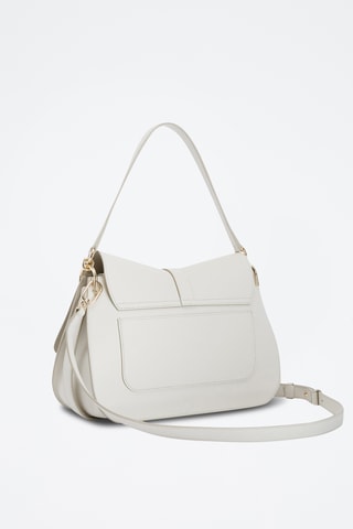 Leren Schoudertas Furla Flow - Wit