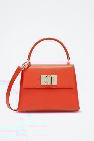 Leren Schoudertas Furla 1927 - Oranje