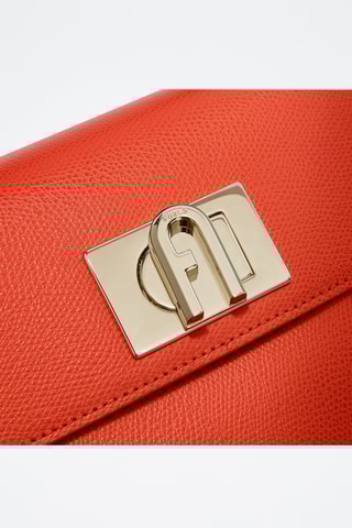 Leren Schoudertas Furla 1927 - Oranje
