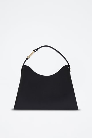 Leren Schouderhandtas Furla Nuvola - Zwart