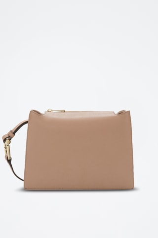 Leren Schoudertas Furla Nuvola - Bruin