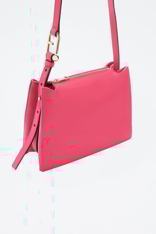 Leren Schoudertas Furla Nuvola - Roze