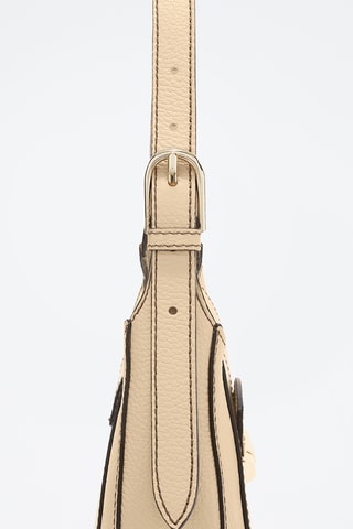 Leren Schouderhandtas Furla Club 2 - Beige