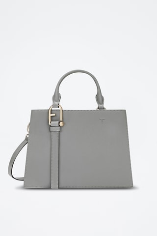 Leren Schoudertas Furla Nuvola - Grijs