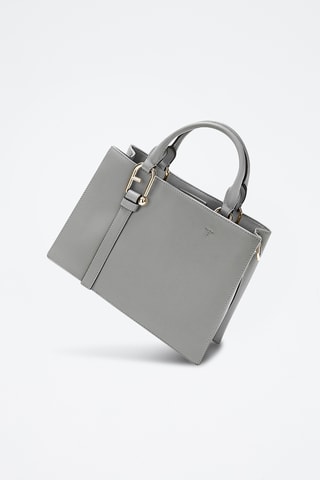 Leren Schoudertas Furla Nuvola - Grijs