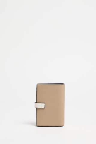 Leren Portefeuille - Beige