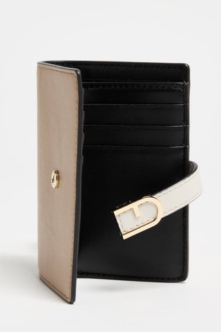 Leren Portefeuille - Beige