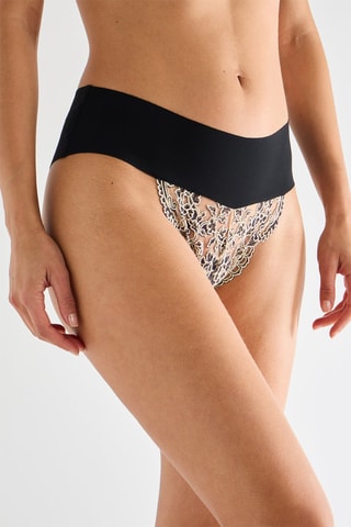 Tanga Perly 51 - Preto