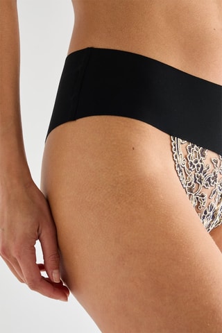 Tanga Perly 51 - Preto