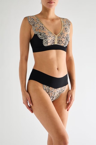 Tanga Perly 51 - Preto