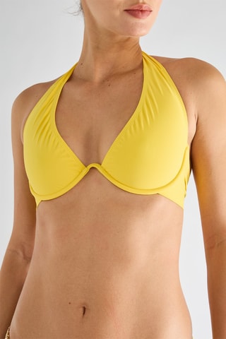 Parte de cima de biquíni Camelia 61 - Amarelo