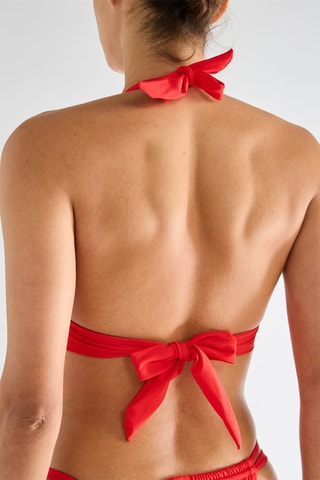 Parte de cima de biquíni push-up Diva SG 61 - Vermelho