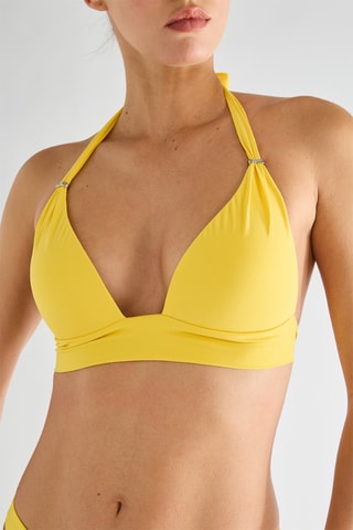 Parte de cima de biquíni push-up Diva SG 61 - Amarelo