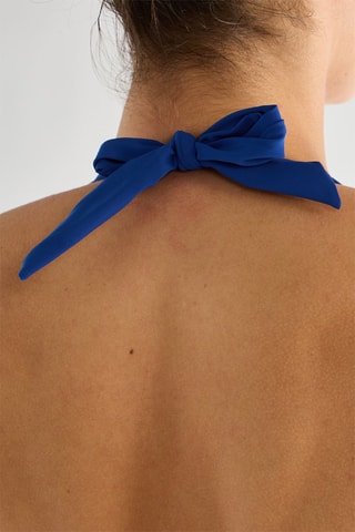 Parte de cima de biquíni push-up Donia C 61 - Azul