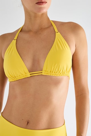 Parte de cima de biquíni copas Helia 61 - Amarelo