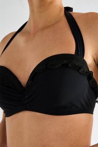 Parte de cima de biquíni Liam C 61 - Preto