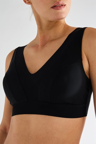 Parte de cima de biquíni Saho C 61 - Preto