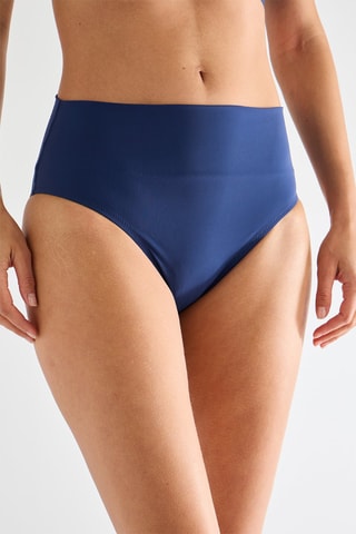 Cueca de biquíni de cintura alta Tobago - Turquesa