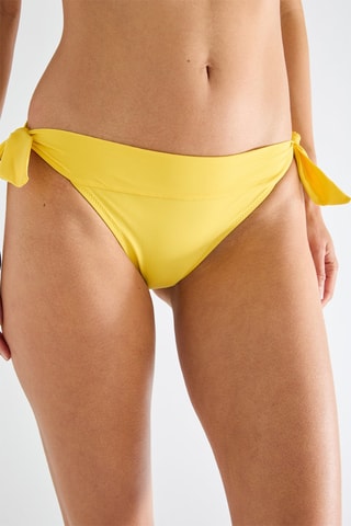 Cueca de biquíni Diva Mo - Amarelo