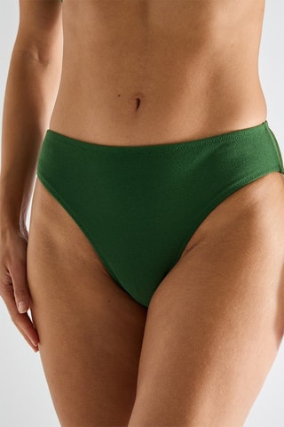 Cueca de biquíni Ceren - Verde-escuro
