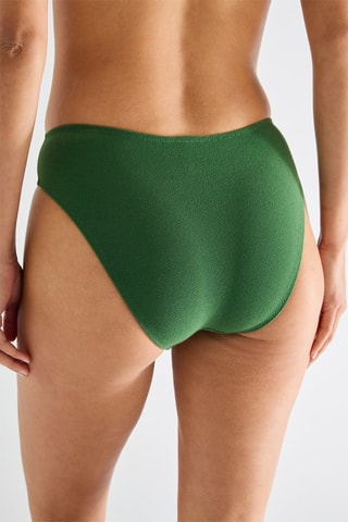 Cueca de biquíni Ceren - Verde-escuro