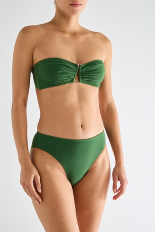 Cueca de biquíni Ceren - Verde-escuro