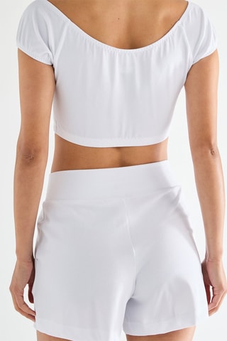 Crop top Oksana 01 - Branco