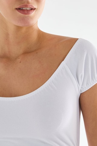 Crop top Oksana 01 - Branco