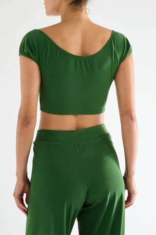 Crop top Oksana 01 - Verde
