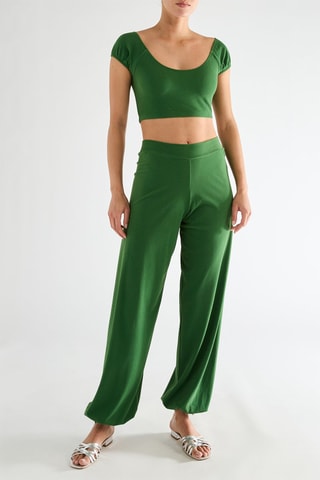 Crop top Oksana 01 - Verde