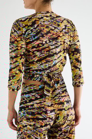 Top Luiza - Preto e verde