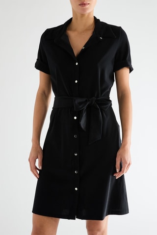 Vestido de praia Clemy - Preto
