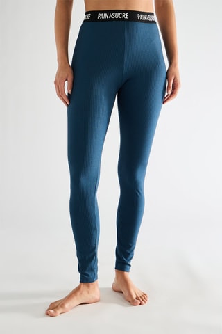Leggings Tracy - Azul-petróleo