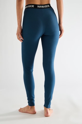 Leggings Tracy - Azul-petróleo