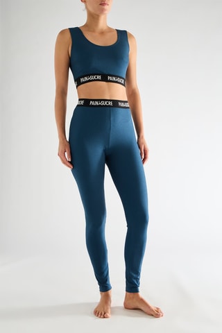 Leggings Tracy - Azul-petróleo