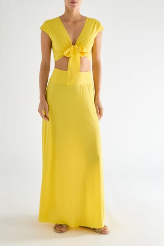 Saia comprida Jaya - Amarelo