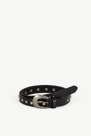 Ceinture en cuir - Noir