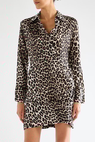 Robe droite - Beige