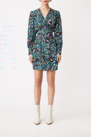 Robe portefeuille - Vert