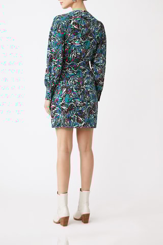 Robe portefeuille - Vert