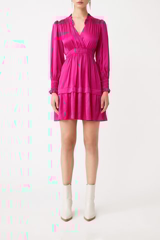 Robe patineuse - Fuchsia