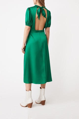 Robe midi - Vert