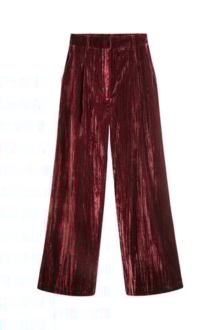 Pantalon en velours - Bordeaux