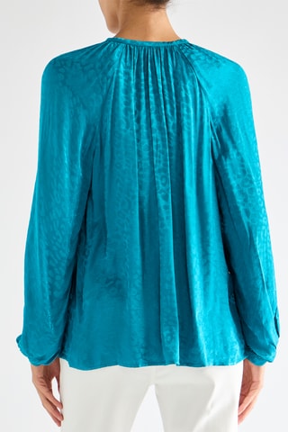 Blouse - Bleu canard