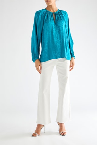 Blouse - Bleu canard