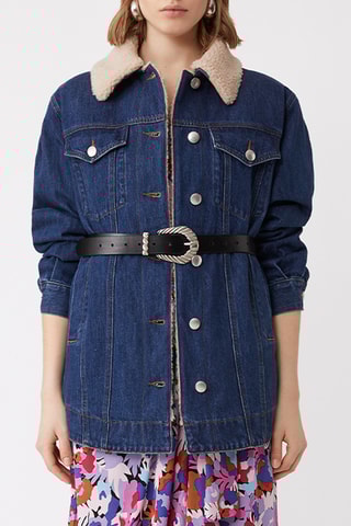 Veste en jean - Bleu